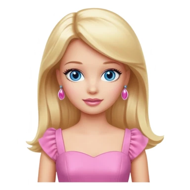 barbie girl sticker