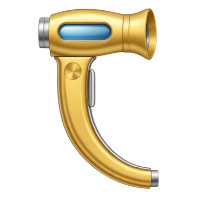 Laryngoscope Mackintosh gold sticker