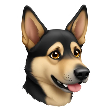 German Shepard husky mix sticker