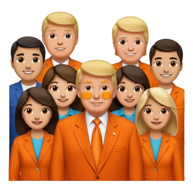 Trump going to jail with Hispanics being freed sticker