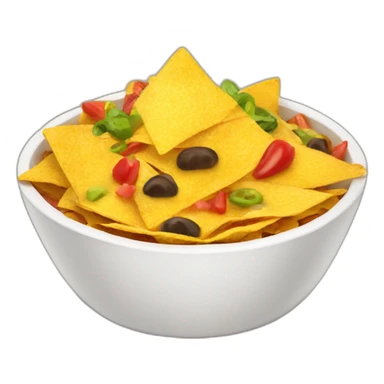 nacho bowl sticker