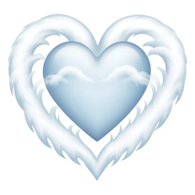 heart shaped fog sticker