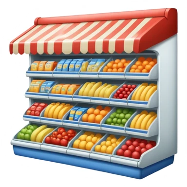 grocerie store sticker