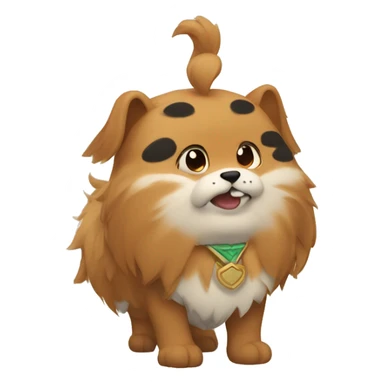 chou with cute ace sticker