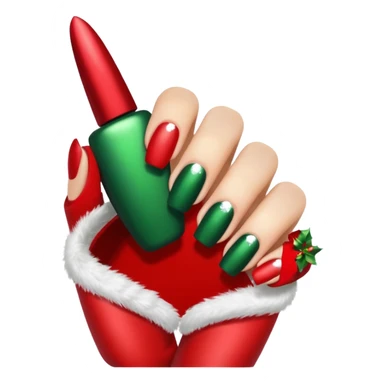 xmas nail art sticker