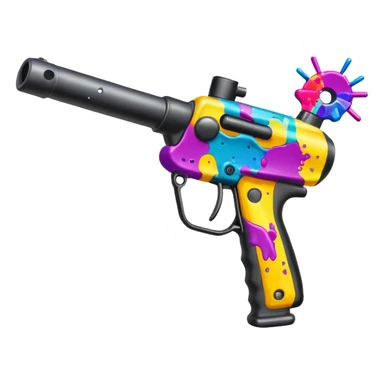 paintball-gun-splatter sticker