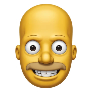 simpson homer sticker