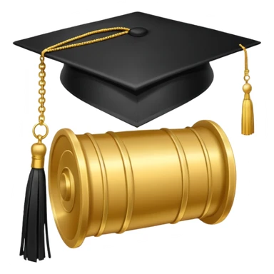 master's degree sticker