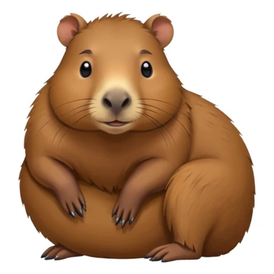 un capybara sous le charme  sticker
