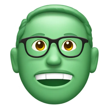 Green ID card sticker