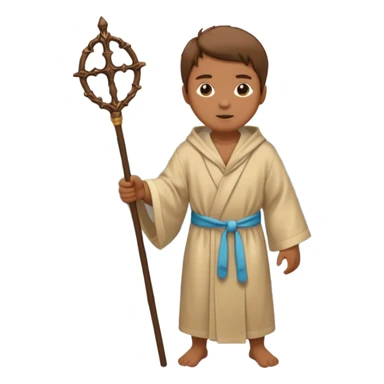 Human with divide sea sticker