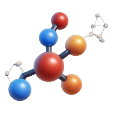 chemistry MOLECULES  sticker