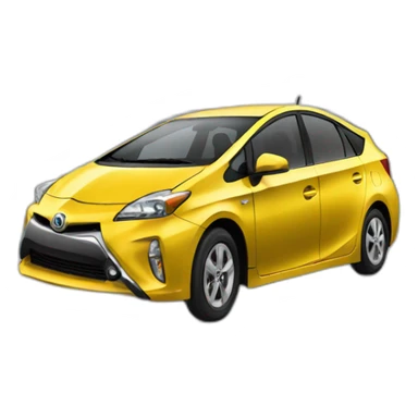 prius going fast sticker