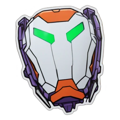 evangelion unit 01 sticker sticker