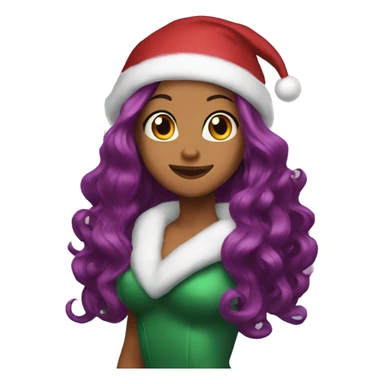 Starfire Christmas  sticker
