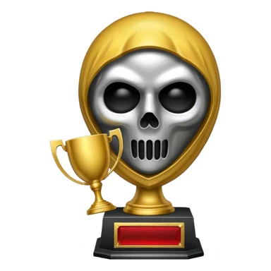 trofeu ghostface sticker