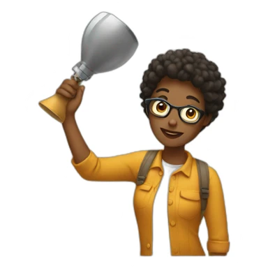 designer designing things sticker