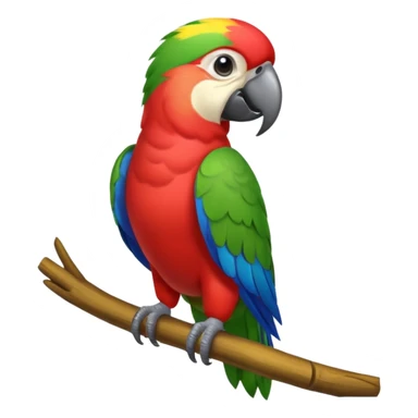 parrot speak sticker