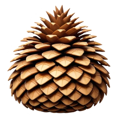 pinecone sticker