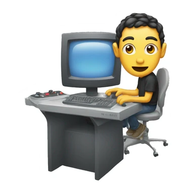 Computer gaming sticker