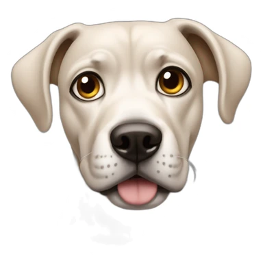 Dogg with big cute eyes sticker