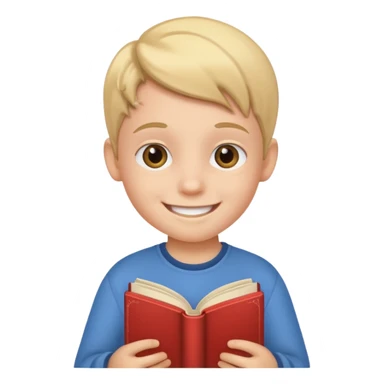 Storybook with kid sticker