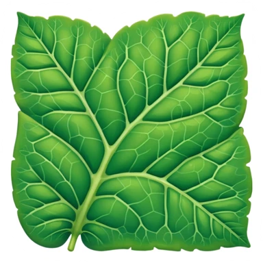 a tiny section of a green leaf with visible cells sticker