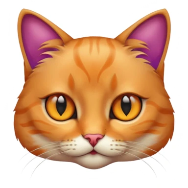 Cat using psychedelic drugs sticker