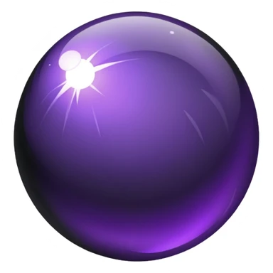 Purplish/black Skyshard sticker