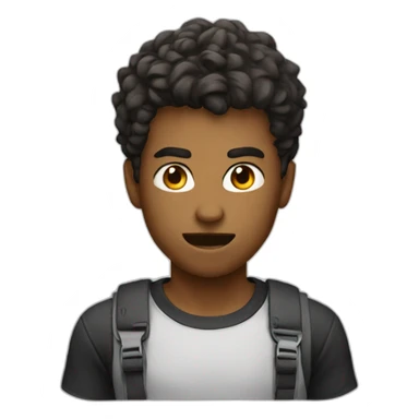 fit furious boy sticker