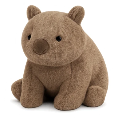 wombat jellycat plushie sticker
