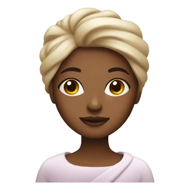 girl at a spa  sticker