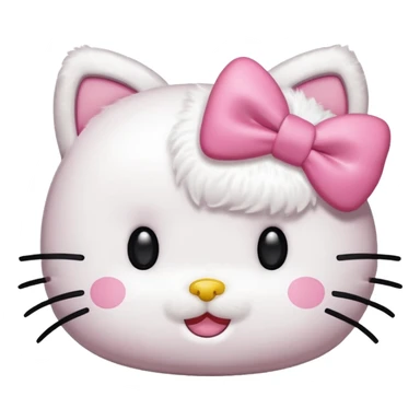 Hello Kitty Face sticker