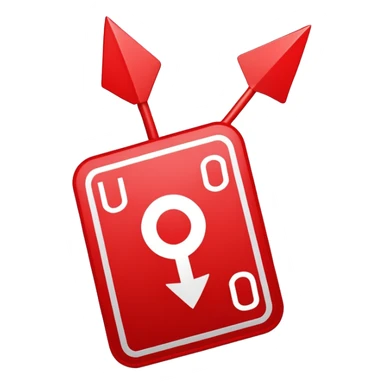 UNO reverse card sticker