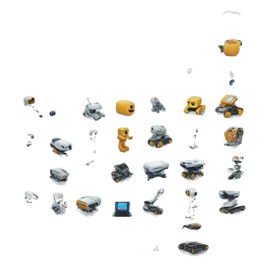 robotics technology image sticker