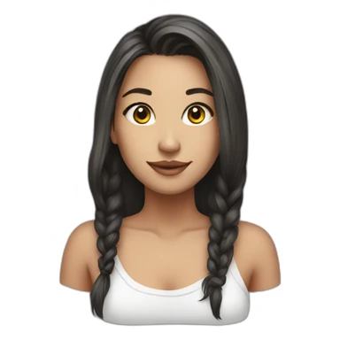 Streamer girl mixed sticker