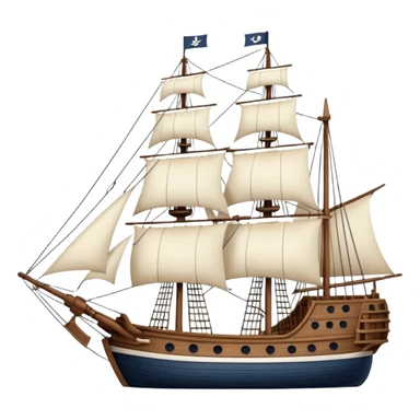 18th century Navy ship sticker