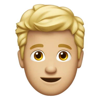 Un homme blond promène son berger australien  sticker