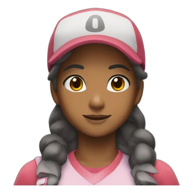 Serena Pokemon Trainer sticker