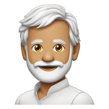 narendra modi as a cricketer sticker