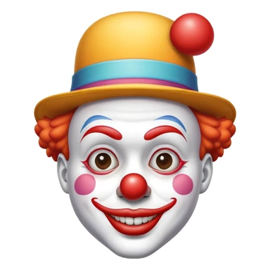 Chú hề đội mũ sticker