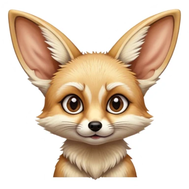 confused fennec sticker