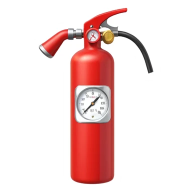 Fire extinguisher sticker