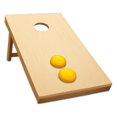 Cornhole  sticker