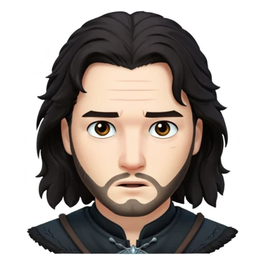jon snow sticker