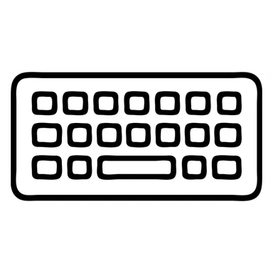 computer keyboard sticker