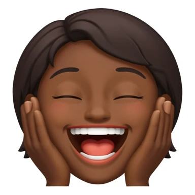 Lufy louthing and saying LOL sticker