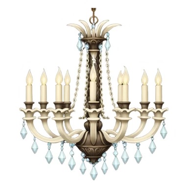 Dragonbone chandelier sticker