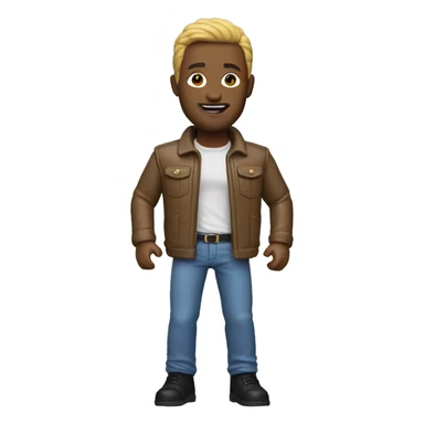 Action figure sticker