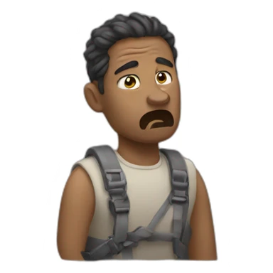 struggling because the future is too much sticker